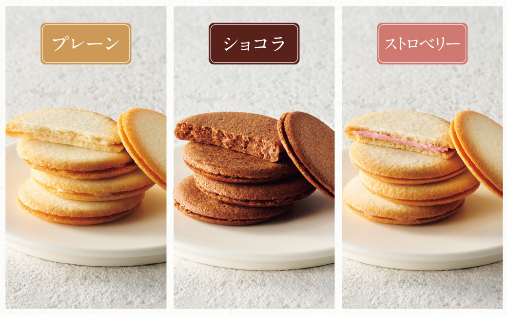 Bon Bonne ラングドシャ（20枚） ショコラ ストロベリー プレーン チョコ チョコレート お菓子 菓子 スイーツ ギフト