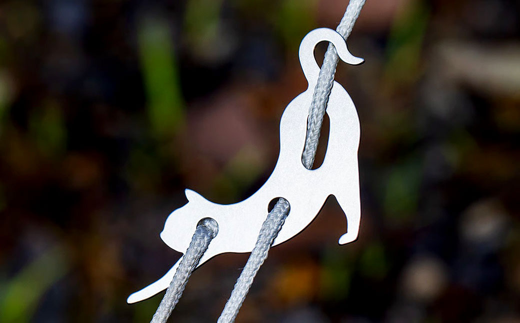 【4個セット】猫型自在『 大福（だいふく）』| 福善刃物工業 アウトドア用品 キャンプ用品 M08S75