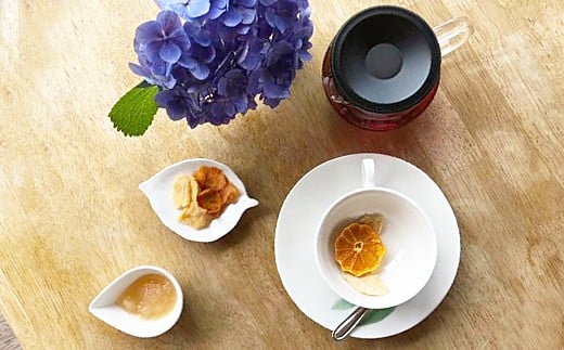 ヤマキ農園　ドライフルーツ （4種 計4袋） ＆ コンフィチュール （2種 各180g） セット | 果物 フルーツ 柿 梨 みかん キウイ 無添加 添加物不使用 M16S25