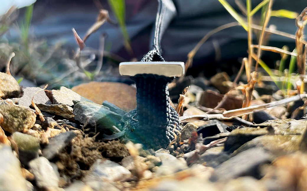 【10cm 4本セット】ステンレス製キャンプ用ペグ 『剱（つるぎ）』10cm | 福善刃物工業 アウトドア用品 キャンプ用品 M06S38