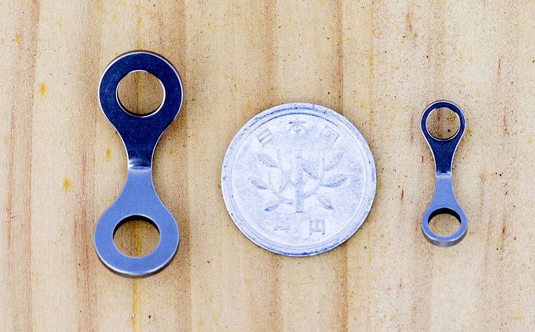 自在金具『影隠（かげかくし）』小サイズ（４個セット） | 福善刃物工業 アウトドア用品 キャンプ用品 M06S40