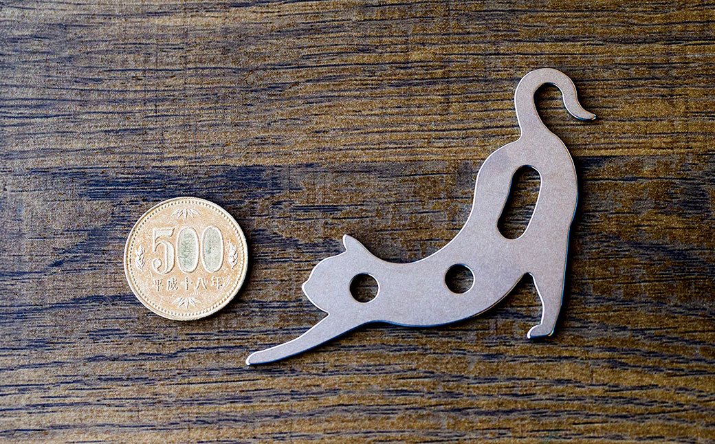 【4個セット】猫型自在『 大福（だいふく）』| 福善刃物工業 アウトドア用品 キャンプ用品 M08S75