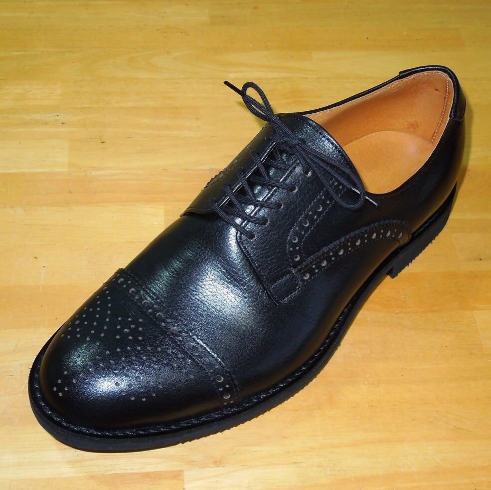ハンドメイド の オーダー 紳士 革靴 （ セミブローグ ）| 工房Sei シューズ オーダーメイド 紳士靴 革 靴 メンズ