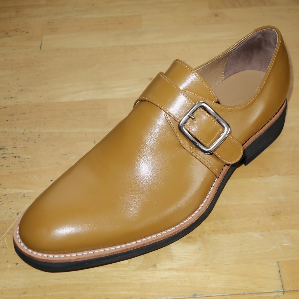 ハンドメイド の オーダー 紳士 革靴 （ モンクストラップ ） | 工房Sei シューズ オーダーメイド 紳士靴 革 靴 メンズ