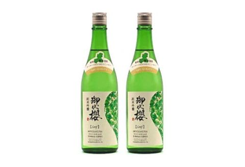御代櫻　純米吟醸 Leaf（リーフ）720ml 2本セット | 御代桜醸造 酒 日本酒 純米 純米酒 アルコール 岐阜県 美濃加茂市 美濃加茂 みのかも