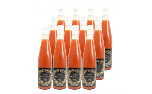 贅沢 トマトジュース 500ml×12本セット | アズファーム ジュース 高糖度 無添加 無塩 M94S02