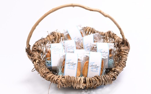 社会貢献品 サツマイモ塩クッキー8個入り | FRUSICクッキー お菓子 焼菓子 スイーツ M12S86