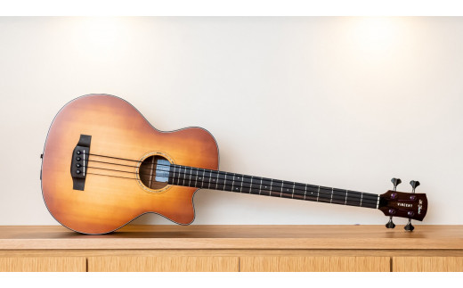 【 アコースティック ベース 】K.Yairi VINCENT VB-7c | ハードケース付き 楽器 弦楽器 音楽