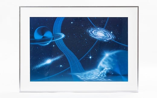 スピンアート 宇宙 | 美光技研 アート 作品 芸術 ステンレス