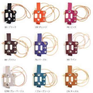 388 ハンドジェルケース（牛本革製）