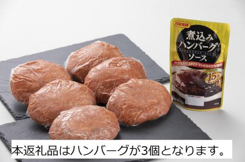 14 飛騨牛　ハンバーグステーキ３個