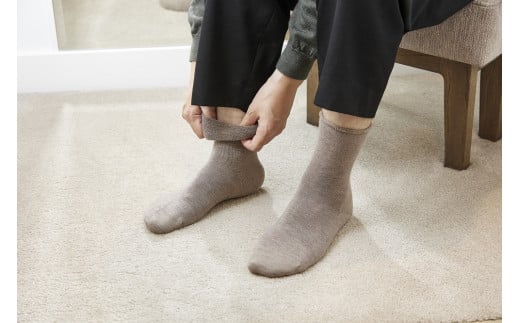 919 冷え性さんのためのルームソックス（ネイビー）