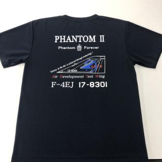 744 F-4EJ 301号機 Tシャツ（岐阜城 尾翼 紺）