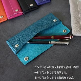 385 ペンケース（牛本革製）