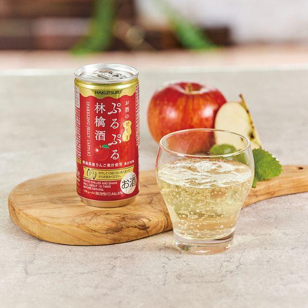 1088 白鶴 ぷるぷる林檎酒 190ml×30本 １ケース