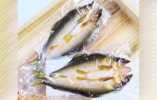 72 【皇室献上御料場近郊】川漁師の天然鮎/一夜干し