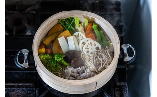 983 曲物工房清水　中華セイロ　27センチ　身と蓋のセット