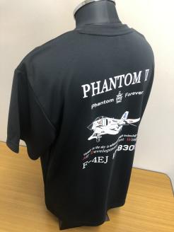 746 F-4EJ 301号機 Tシャツ（岐阜城 F-4 黒）