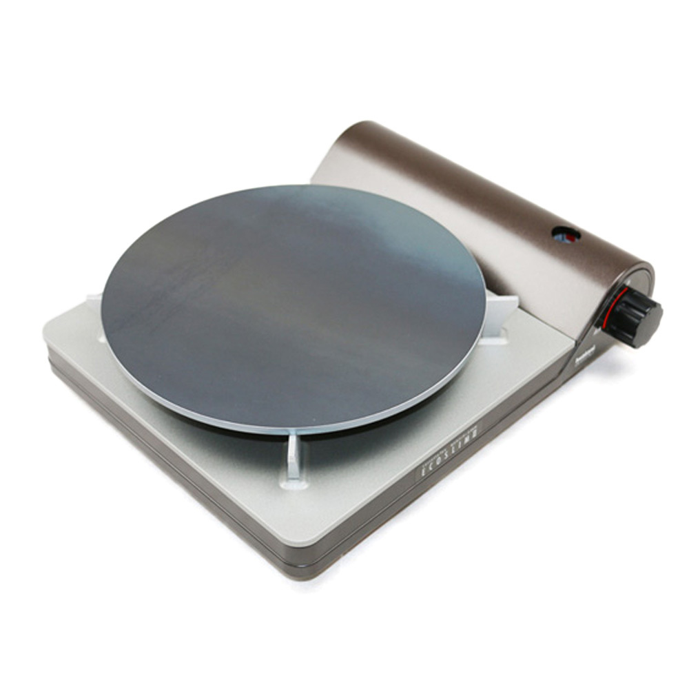 1058 ZEOOR 家庭でおいしく焼ける クレープメーカー 直径26cm 260mm クレープ鉄板　トンボ スパチュラ付き IH対応 CR60-52P