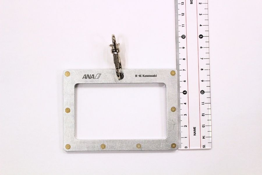 264 【ANA限定】B767 川重・ANAコラボアップサイクルパスケース横型