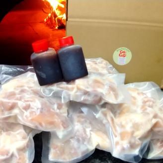 719やみつきポッロ（チキン）　２００ｇ×10Ｐ（BBQソース２本付き）