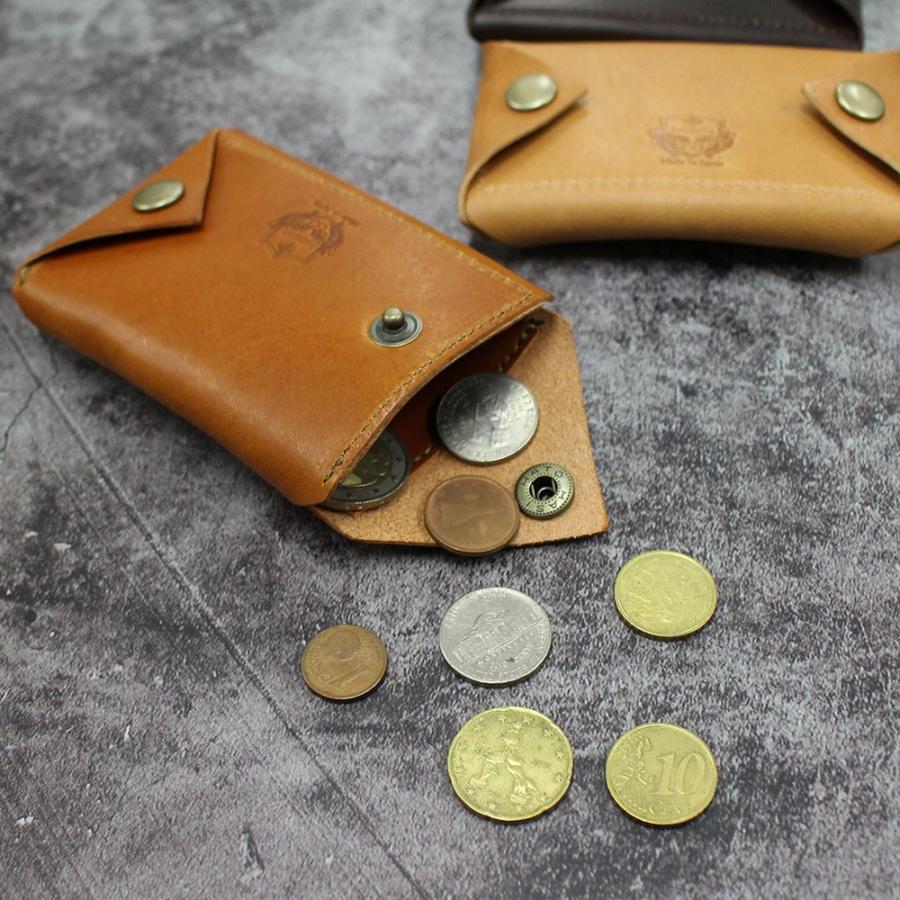 379 フラグメントケース（ヌメ革製　小銭入れ、カードケースになるキャッシュレス対応ケース）