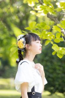 760 コサージュと髪飾りのフラワーアクセサリーセット（イエロー系）