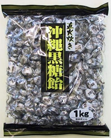 1101 桃太郎製菓 1kg沖縄黒糖飴 1kg×1袋