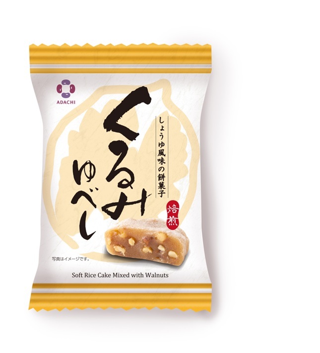 1109 アダチ製菓　くるみゆべし(6個入り×8箱)