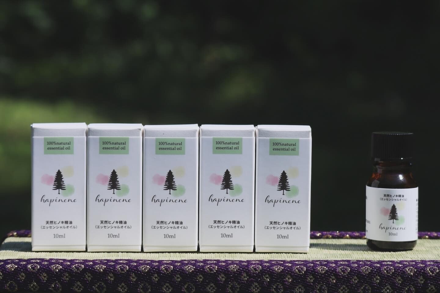 363 東濃桧エッセンシャルオイル　Hapinene（ハピネン）5本セット
