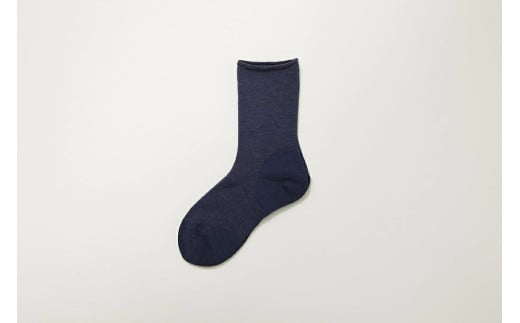 919 冷え性さんのためのルームソックス（ネイビー）