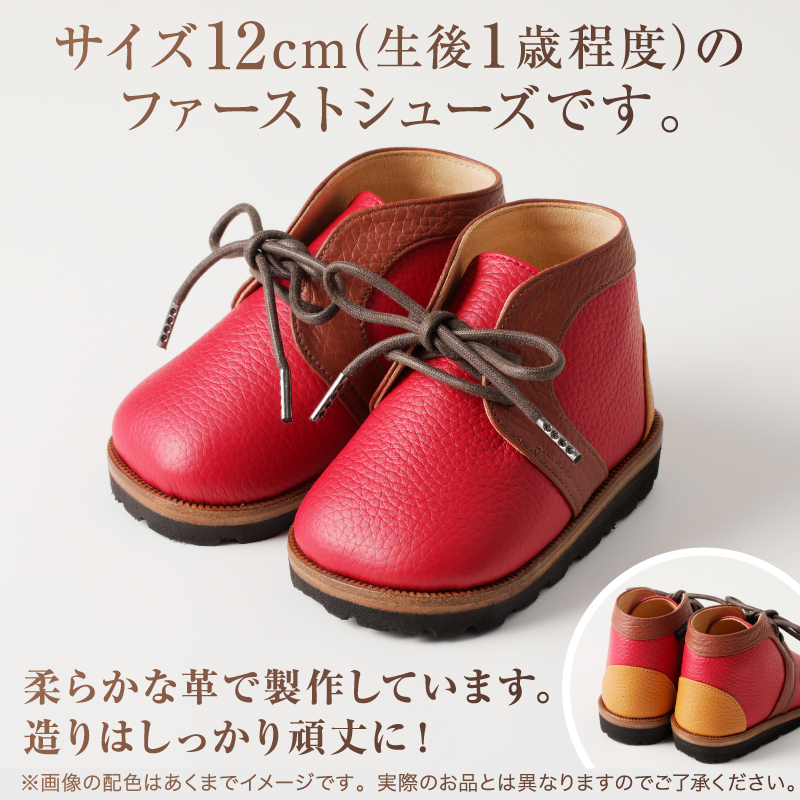 【色が選べる】 靴職人が作る「ファーストシューズ」 【0062-014】