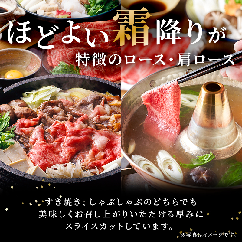 飛騨牛 ロースまたは肩ロース 360g×2P＝720g (すき焼き・しゃぶしゃぶ用)【0091-001】