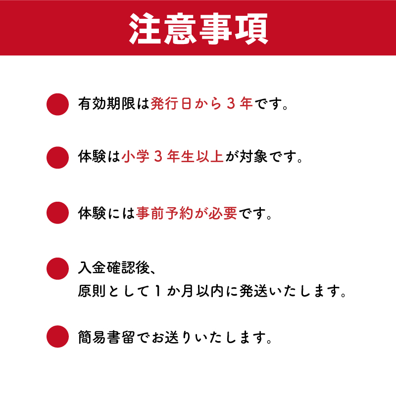 トンボ玉体験チケット2枚組【0008-001】