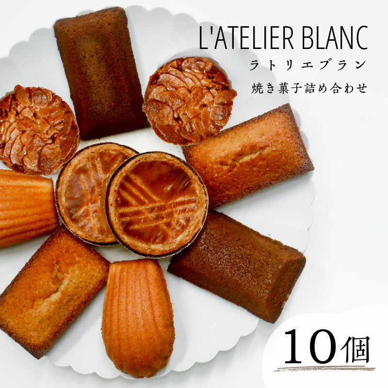 焼き菓子10個詰め合わせ【0098-005】