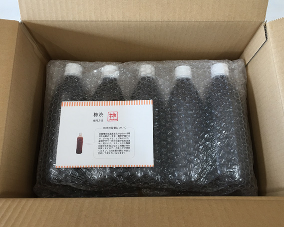 伊自良大実連柿渋 計2500ml