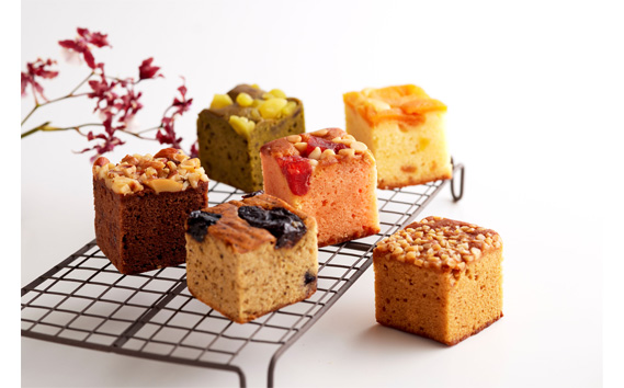 ナガラタタン　奏でる積み木　パウンドケーキ詰め合わせ8個入り