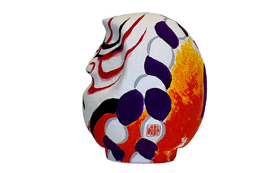 日本だるま　藤澤松蹊 作