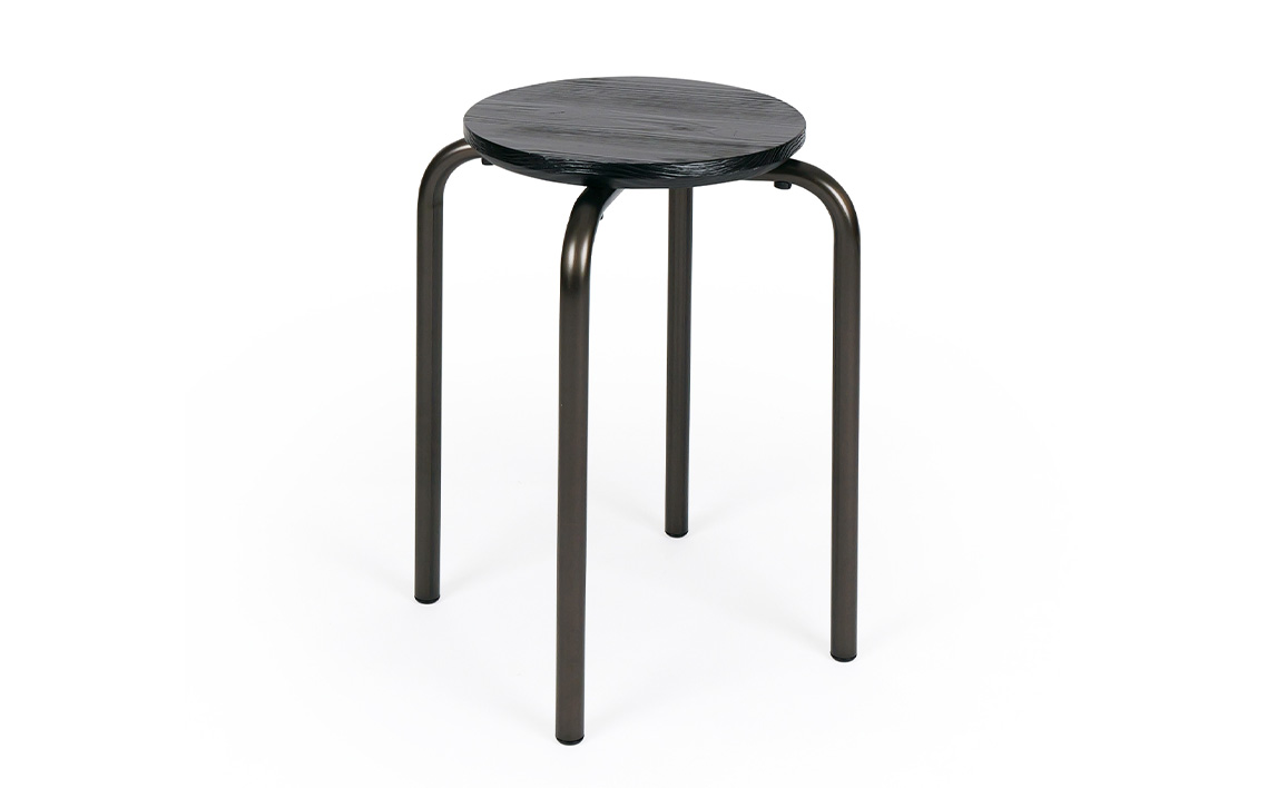 レトロモダン丸スツール 2.9kg