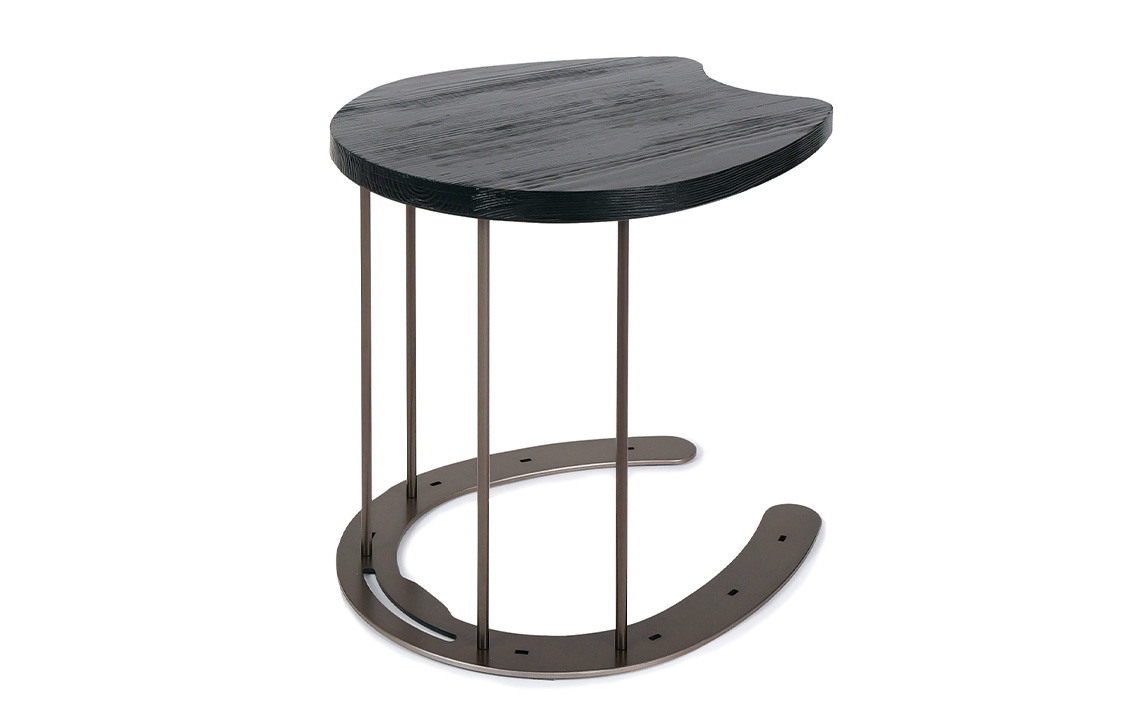 馬蹄デザインローテーブル 4.6kg