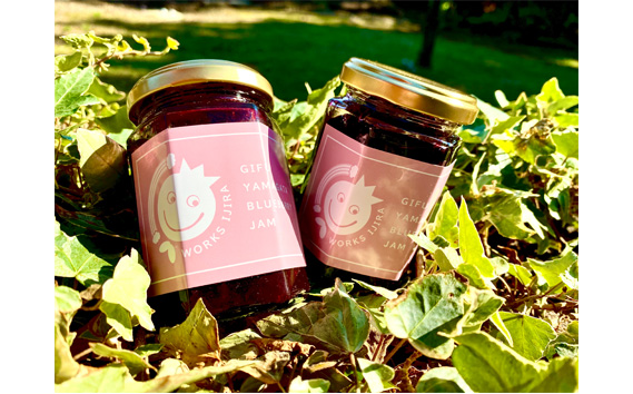 岐阜山県ブルーベリージャム2本セット　内容量140g