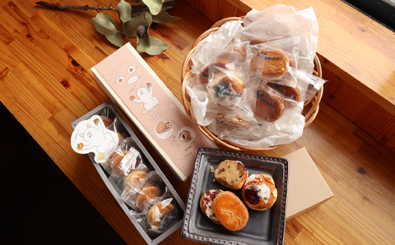 さくさくしっとり柿栗おやつ6個入り　約260g