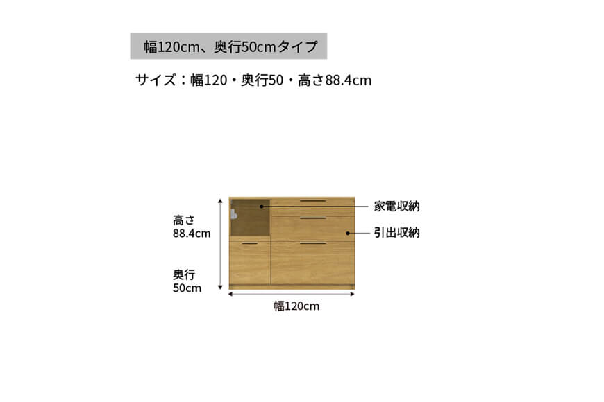 カウンター NWA-1200R下台