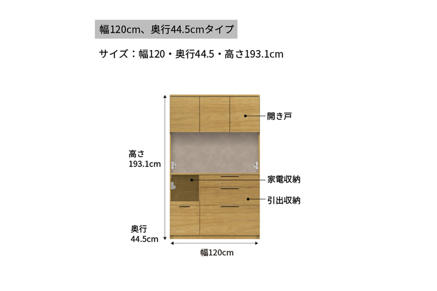 キッチンボード NWB-S1200R