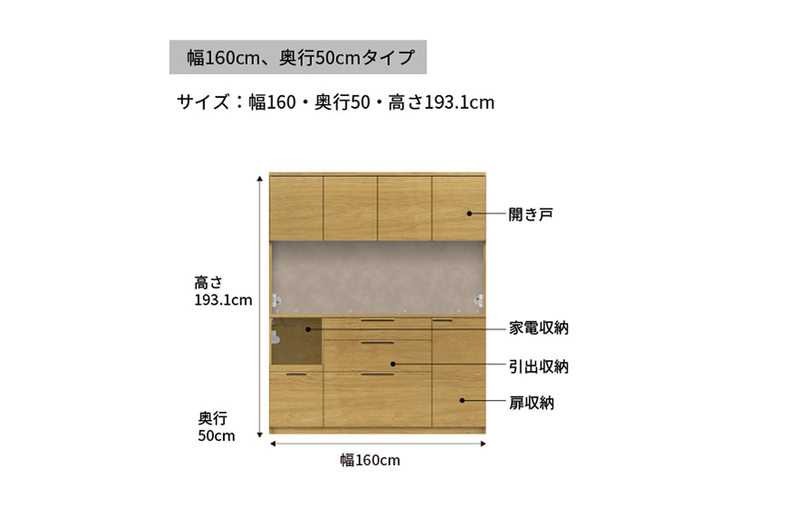 キッチンボード NWB-1600R