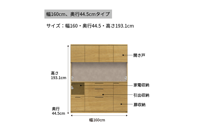 キッチンボード NWB-S1600R