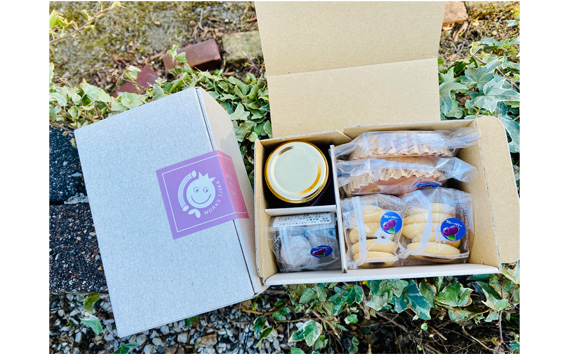 岐阜山県ブルーベリージャム1本焼き菓子5個セット