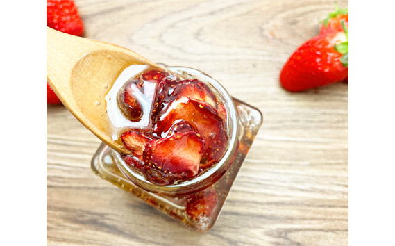 岐阜県産いちごはちみつ漬けセット　190g×2瓶