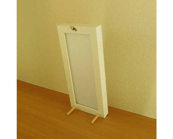 モダン御神札額「神守～kamori～」小（1枚タイプ）白