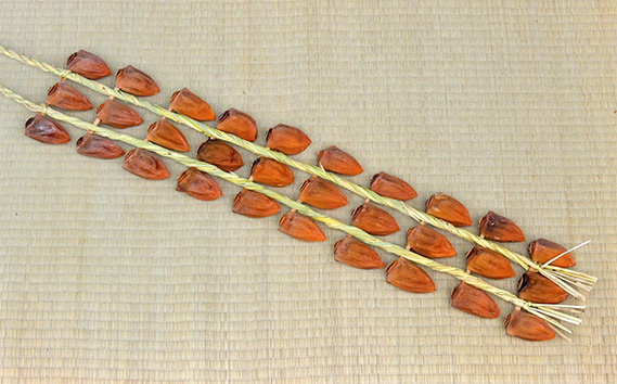 岐阜県産干し柿 伊自良連柿（伊自良大実柿）L 10段 約1.25kg